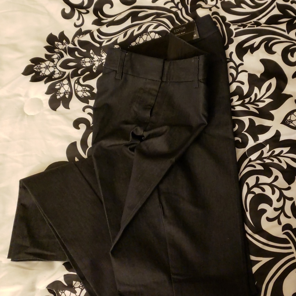 Nwt Express Editor Barely Boot Dress Pants - image 3